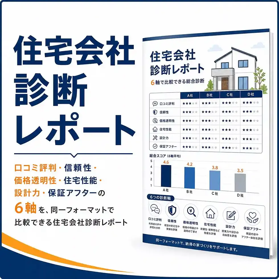 住宅会社診断レポートのバナー