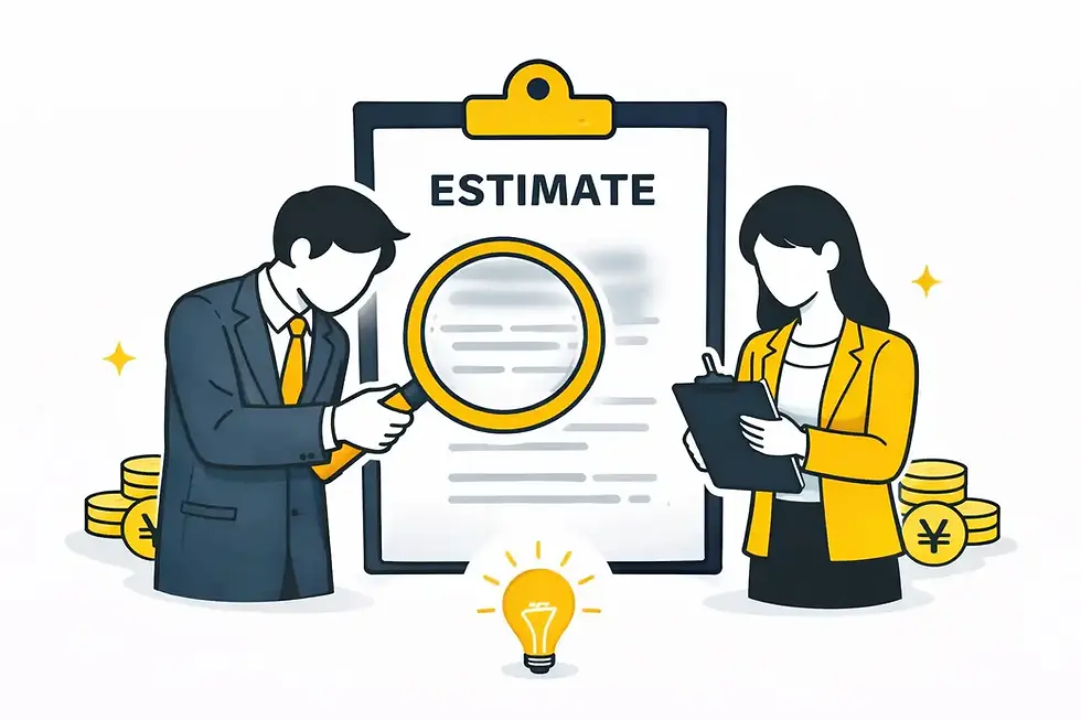 見積もりが出せない場合の対処法