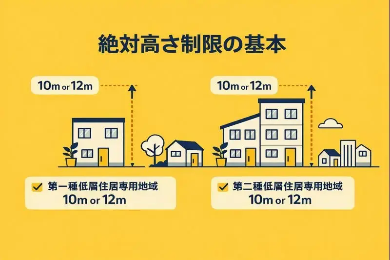 絶対高さ制限の基本