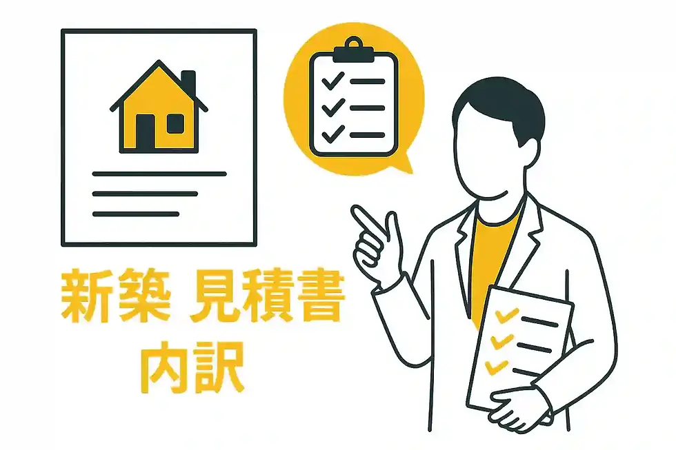 新築の見積書内訳をわかりやすく解説｜後悔しないためのチェックリスト