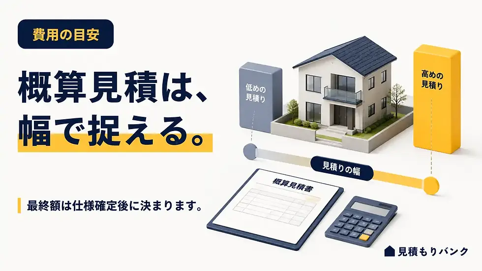 注文住宅の費用・価格・総額の目安と概算見積の出し方
