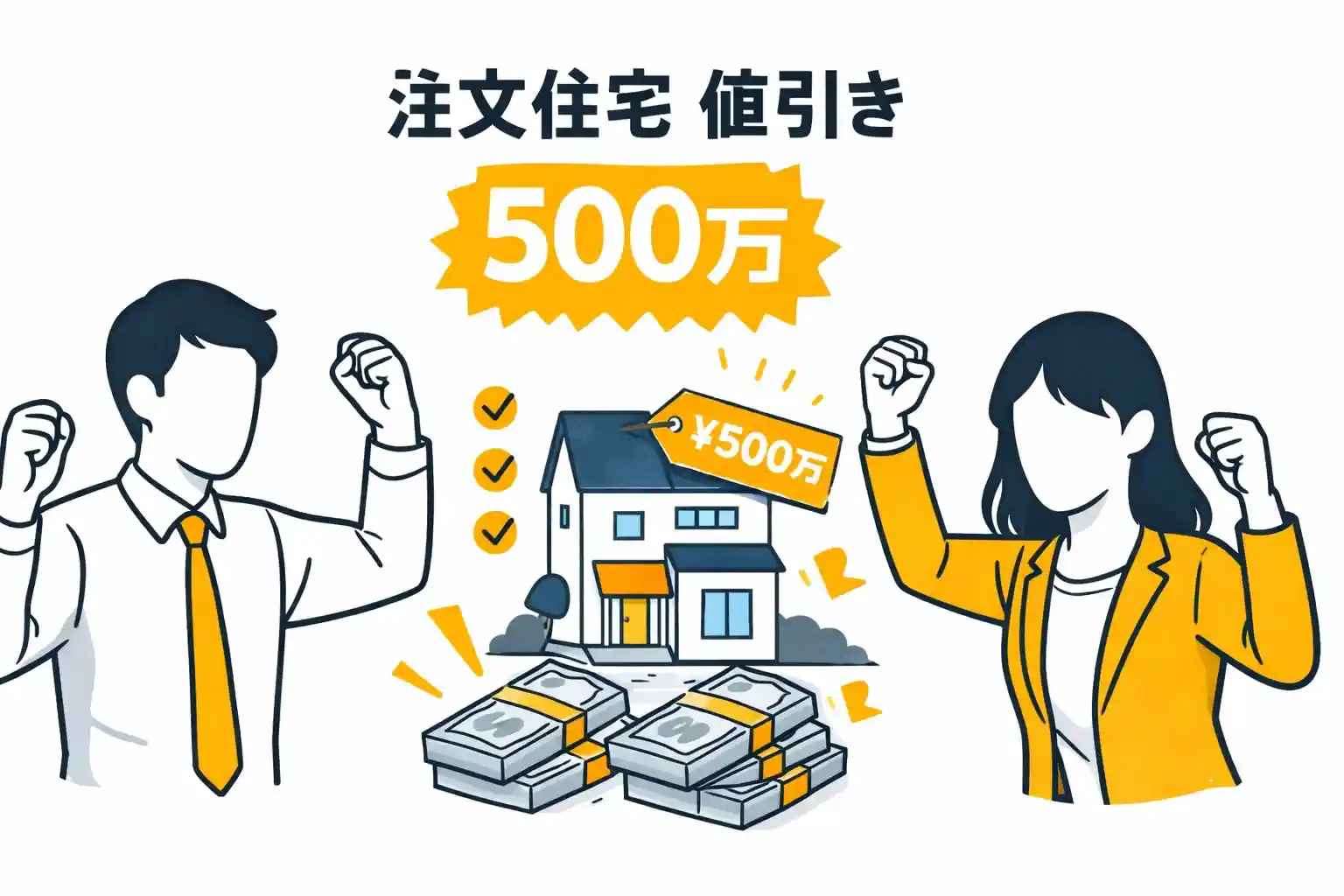 注文住宅の値引きで500万は可能？実際の相場と注意すべき落とし穴