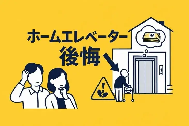 ホームエレベーターで後悔する人が見落とした現実とは