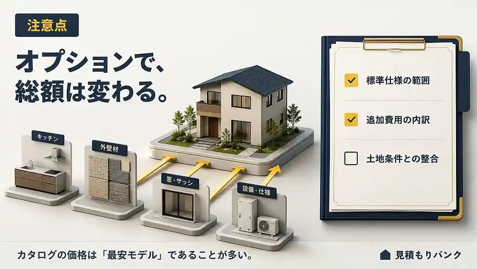 規格住宅選びの注意点
