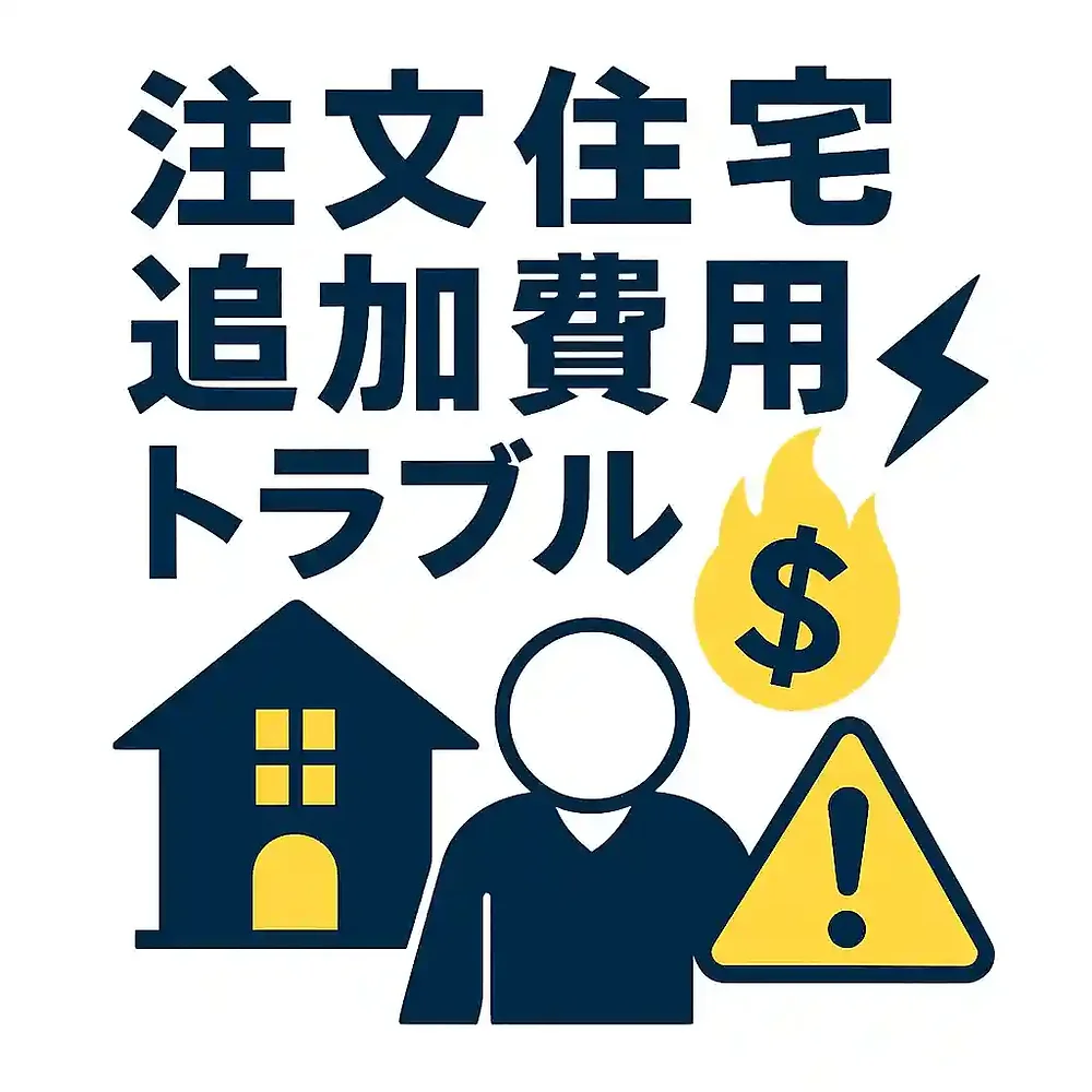 注文住宅の追加費用トラブル事例|なぜ発生するのか徹底解説