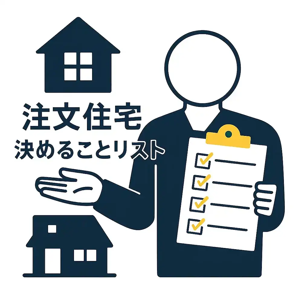 初めての注文住宅!決めることリストで失敗を防ごう