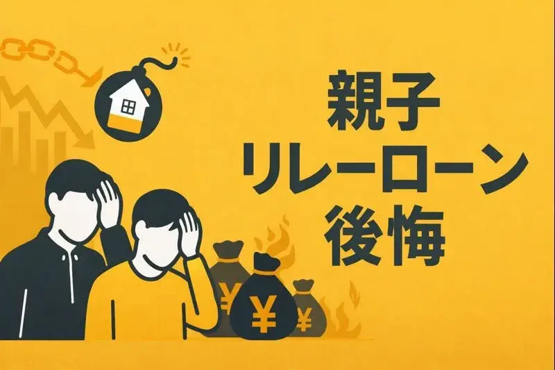 親子リレーローン後悔する人が見落とした将来リスクとは