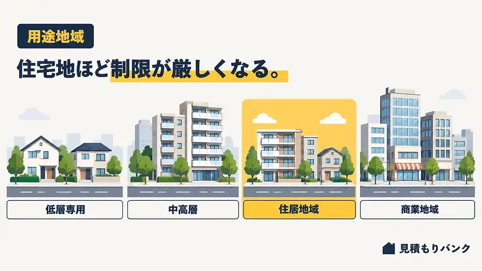 建てられる用途地域|自分の土地で開業できるか