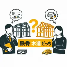 鉄骨と木造、結局どっちが正解？暮らし方で変わる選び方を解説