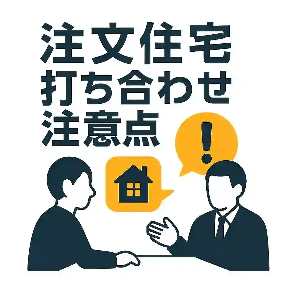 注文住宅の打ち合わせで知っておきたい注意点|後悔しないための準備