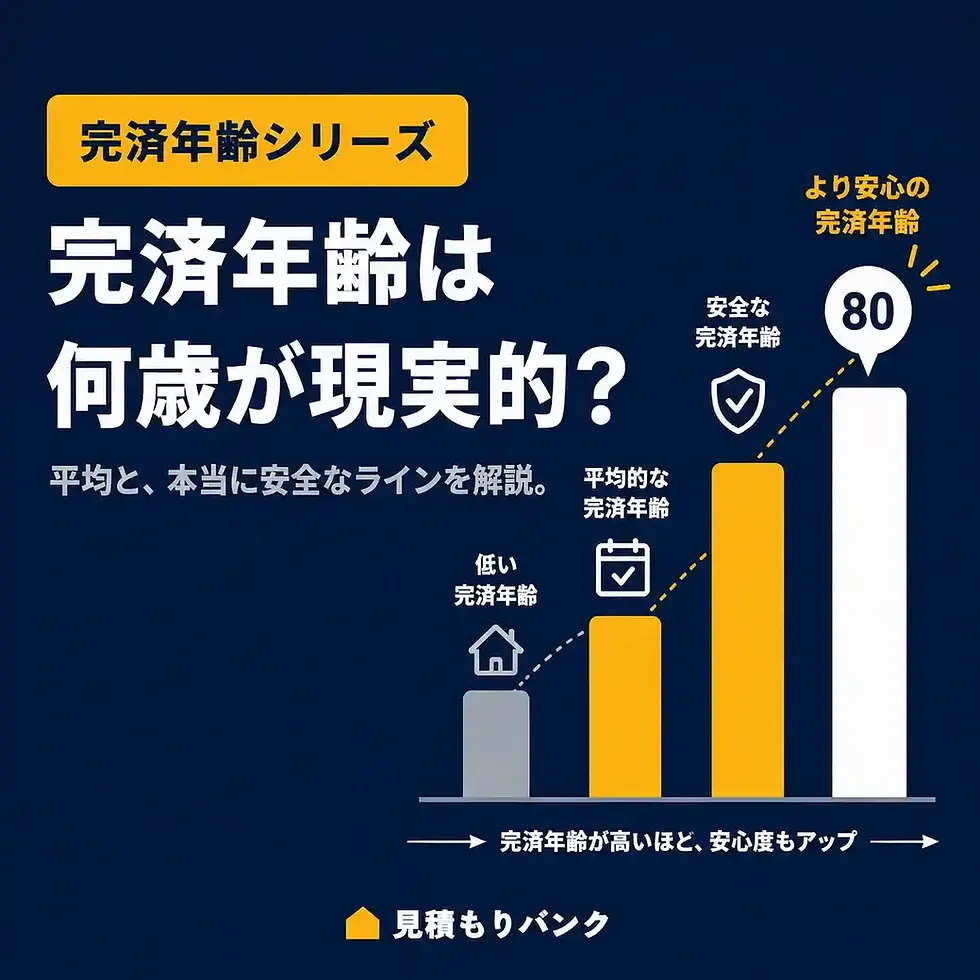 住宅ローン完済年齢は何歳が現実的?平均と安全ラインを解説