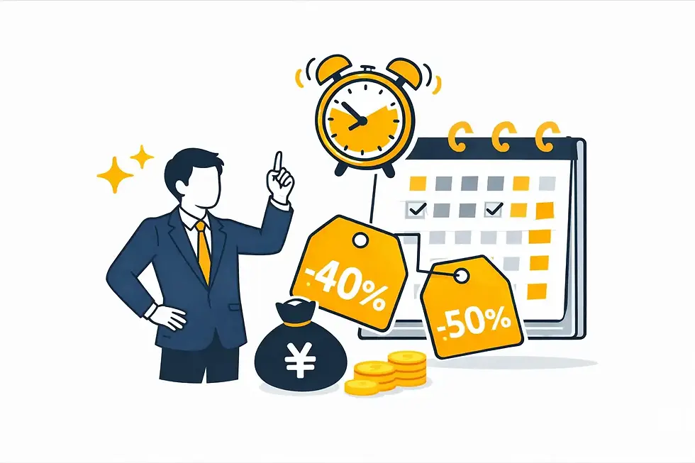 アイ工務店で値引きが出やすいタイミングと決算月