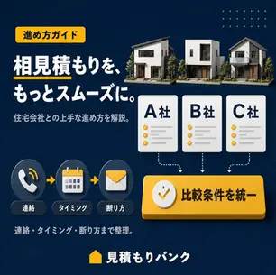 相見積もりをスムーズに進めるには?住宅会社との上手な進め方を解説