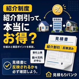 ハウスメーカーの紹介割引はお得?仕組みと確認ポイントを解説