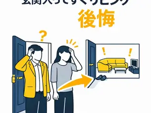 玄関入ってすぐリビングで後悔？住んでわかったメリットとデメリット