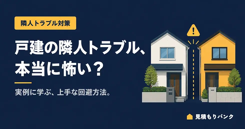 戸建の隣人トラブルが怖い?実際にあった事例と上手な回避方法