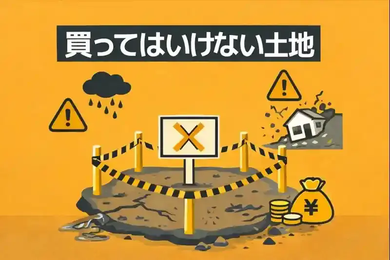 買ってはいけない土地の見分け方|契約前に確認すべき判断基準