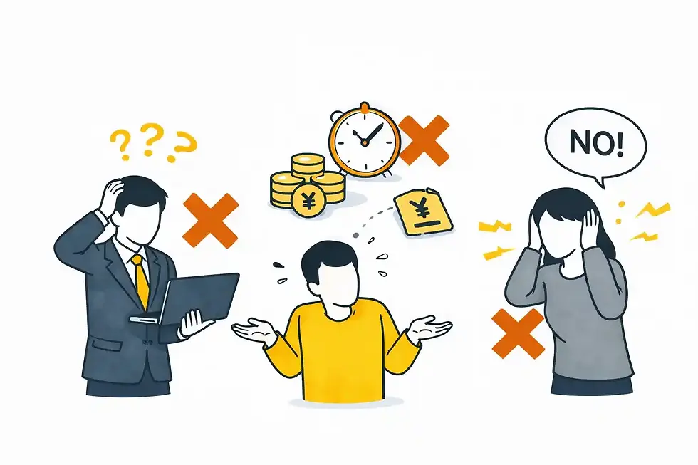 値引き交渉で失敗する人の特徴