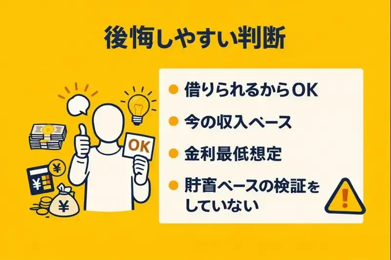 後悔しやすい判断