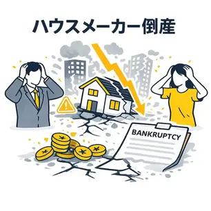 ハウスメーカー倒産の現実|契約後・建築中に起きたときの対処法