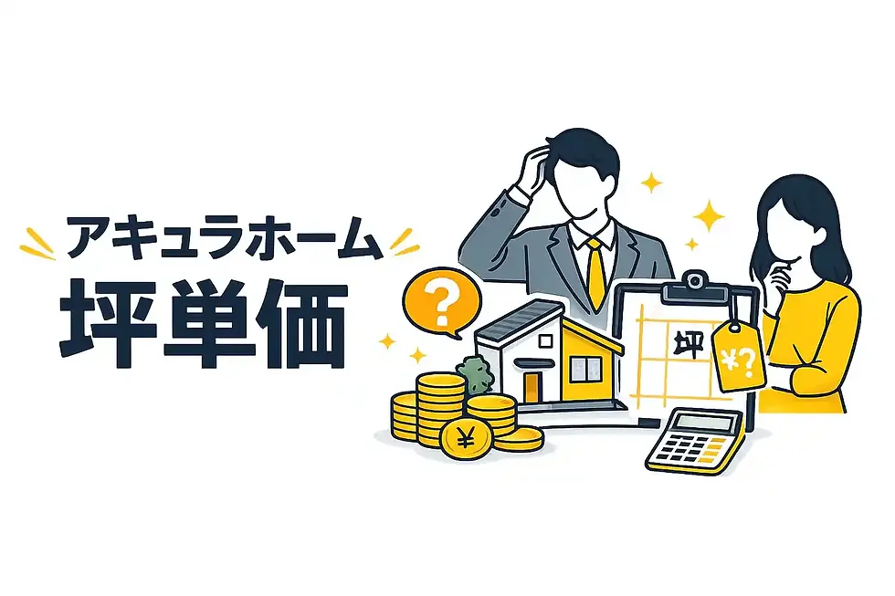 アキュラホームの坪単価はいくら？｜相場・総額・注意点まとめ