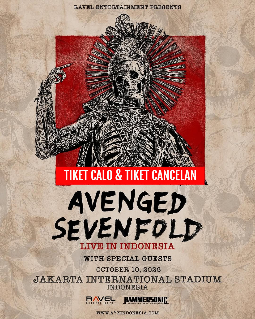 Avenged Sevenfold Live in Indonesia
