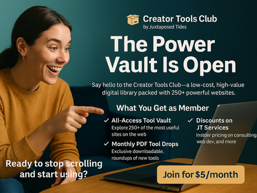 The Creator’s Toolkit for 2025 (Without the Noise or the Price Tag)