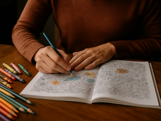 Why Coloring Books? With Page & Prism Coloring
