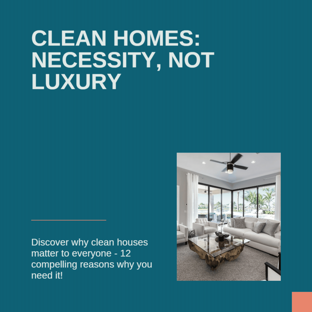 Why Professional House Cleaning is a Necessity, not a Luxury: 12 ...