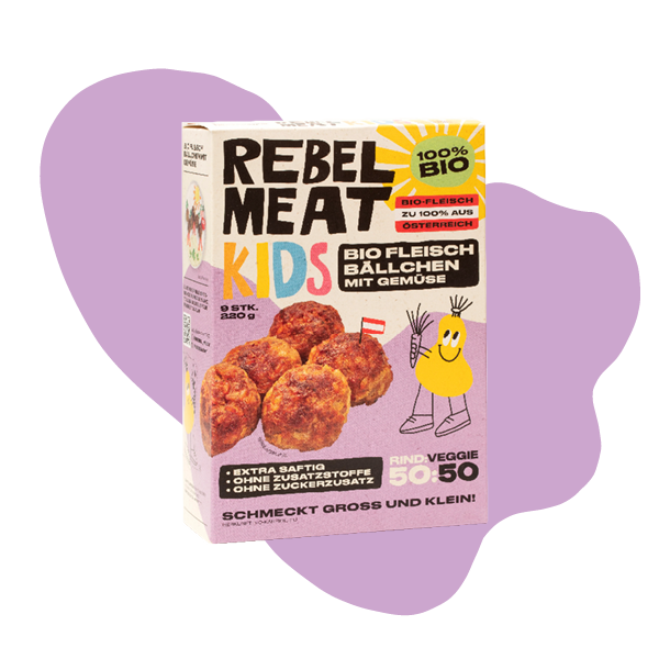 Rebel Meat Bio Fleischbällchen mit Gemüse in Verpackung.png