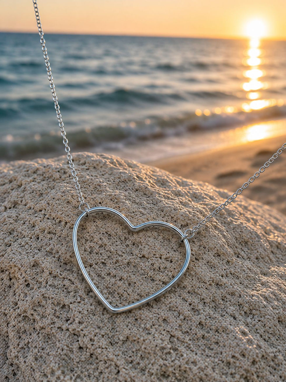 Miniature : Collier « Cœur Solaire »