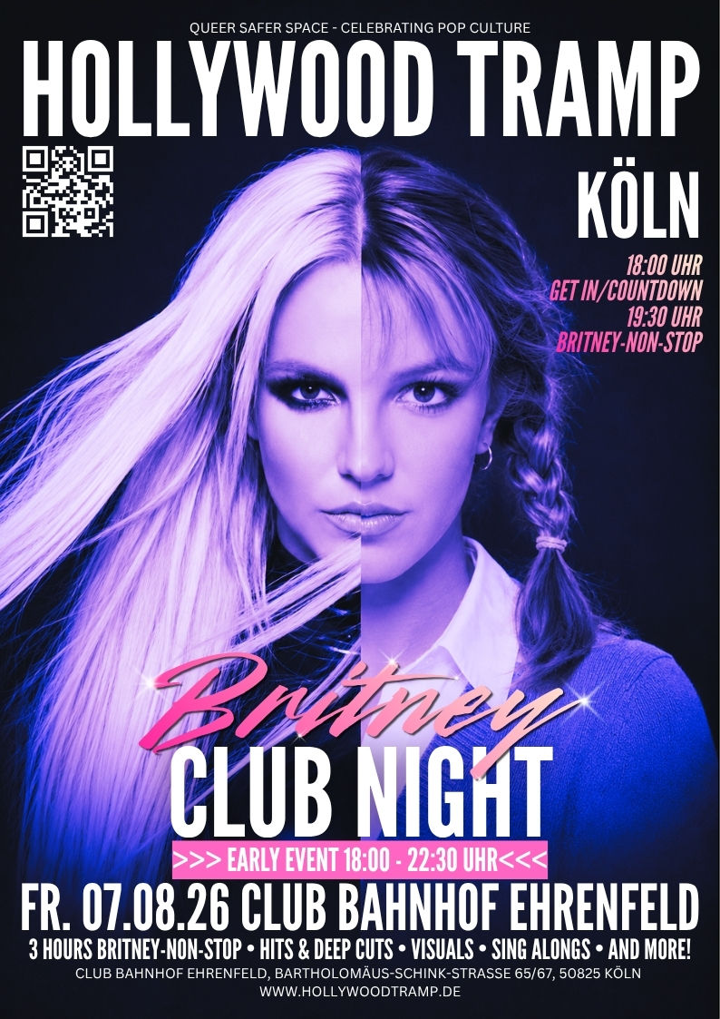 KÖLN: BRITNEY SPEARS CLUB NIGHT (Early Event)