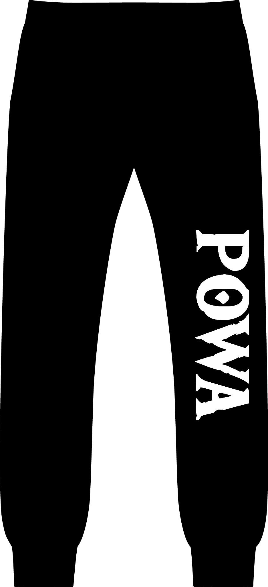 Powa Vertical Logo Joggers