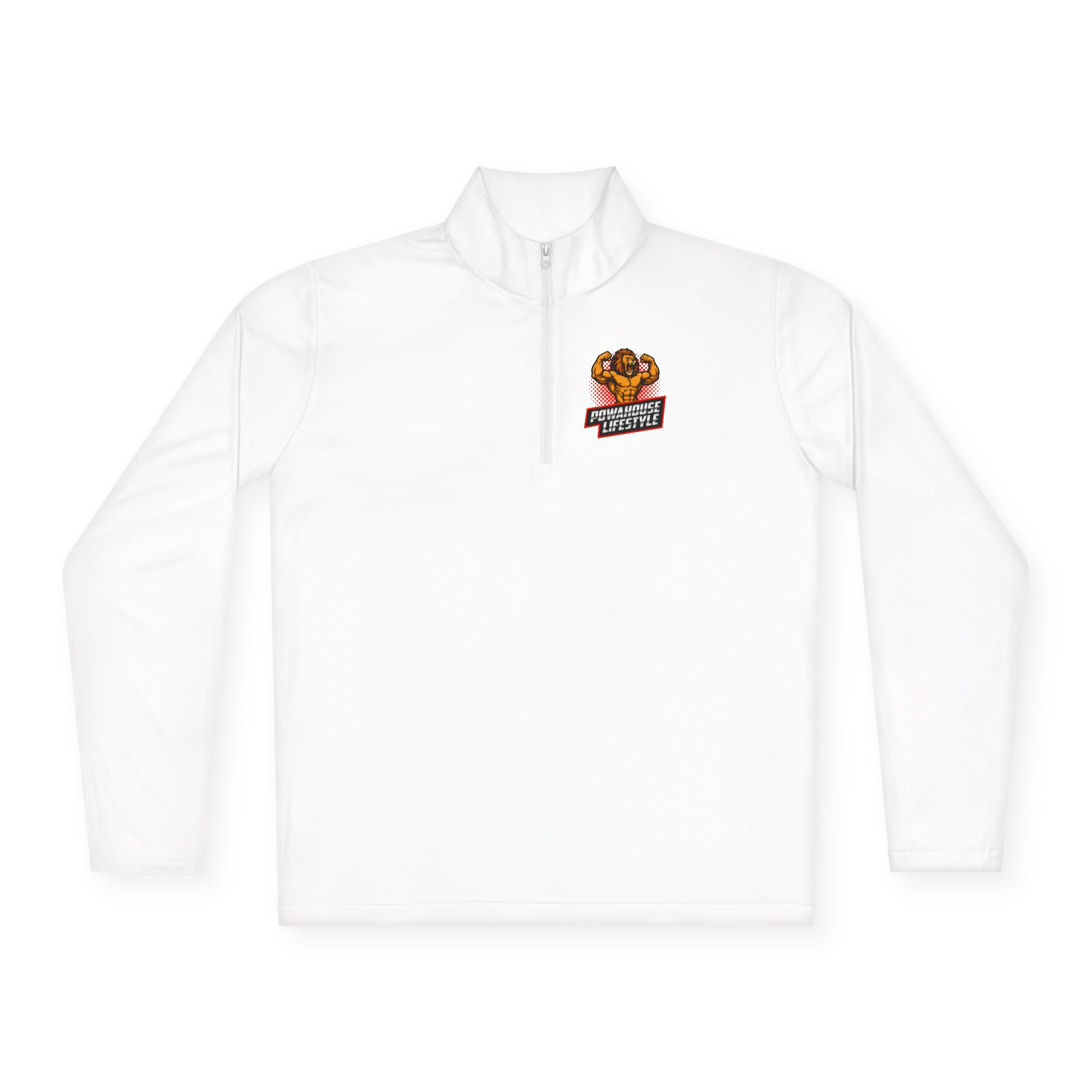 Powerhouse Lifestyle (Lion Strong) Quarter-Zip Athletic Pullover