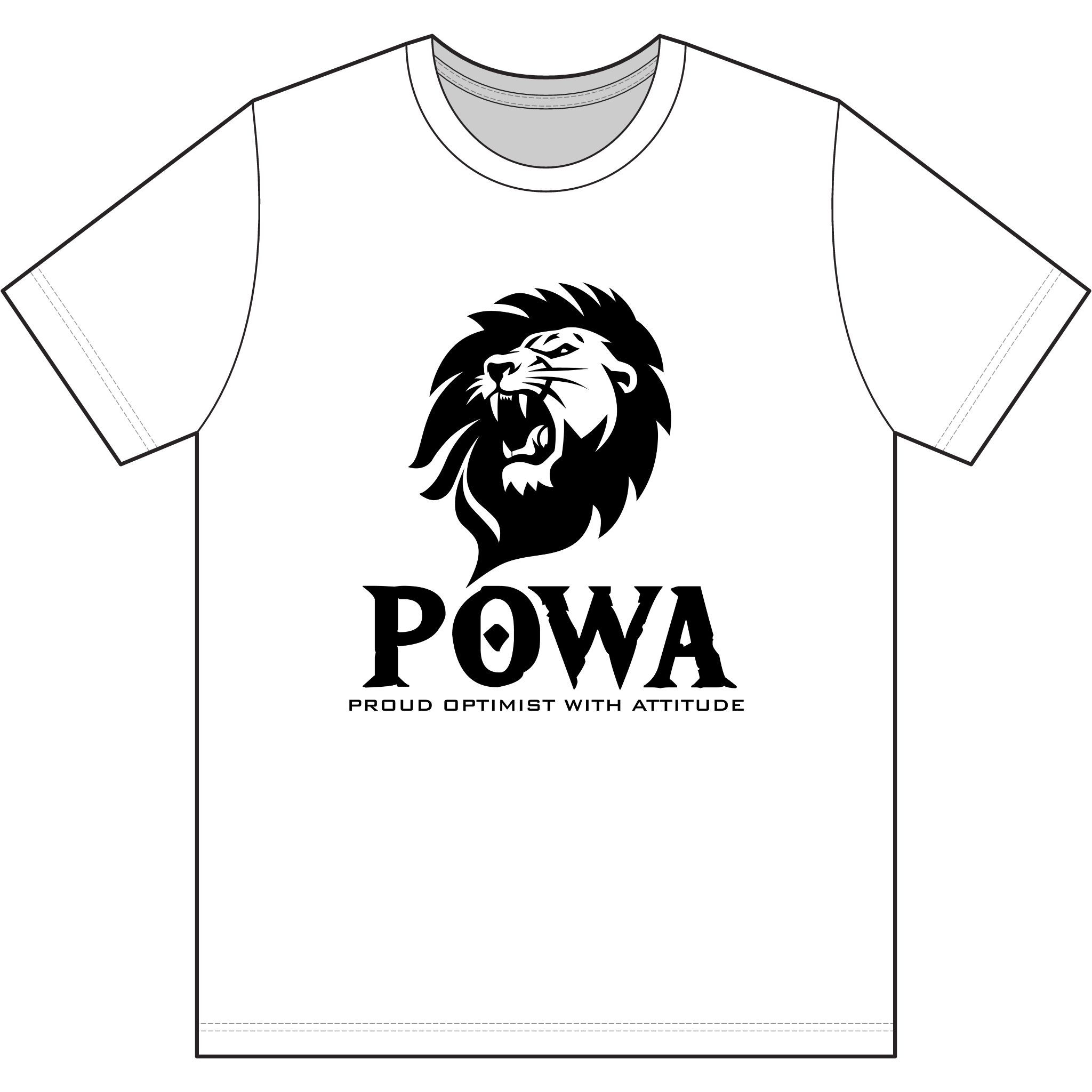 POWA (Proud Optimist With Attitude) Tee