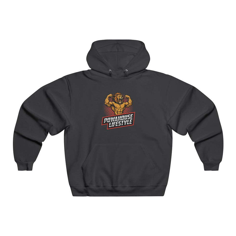 Thumbnail: Powahouse Lifestyle Lion Strong Muscle Hoodie