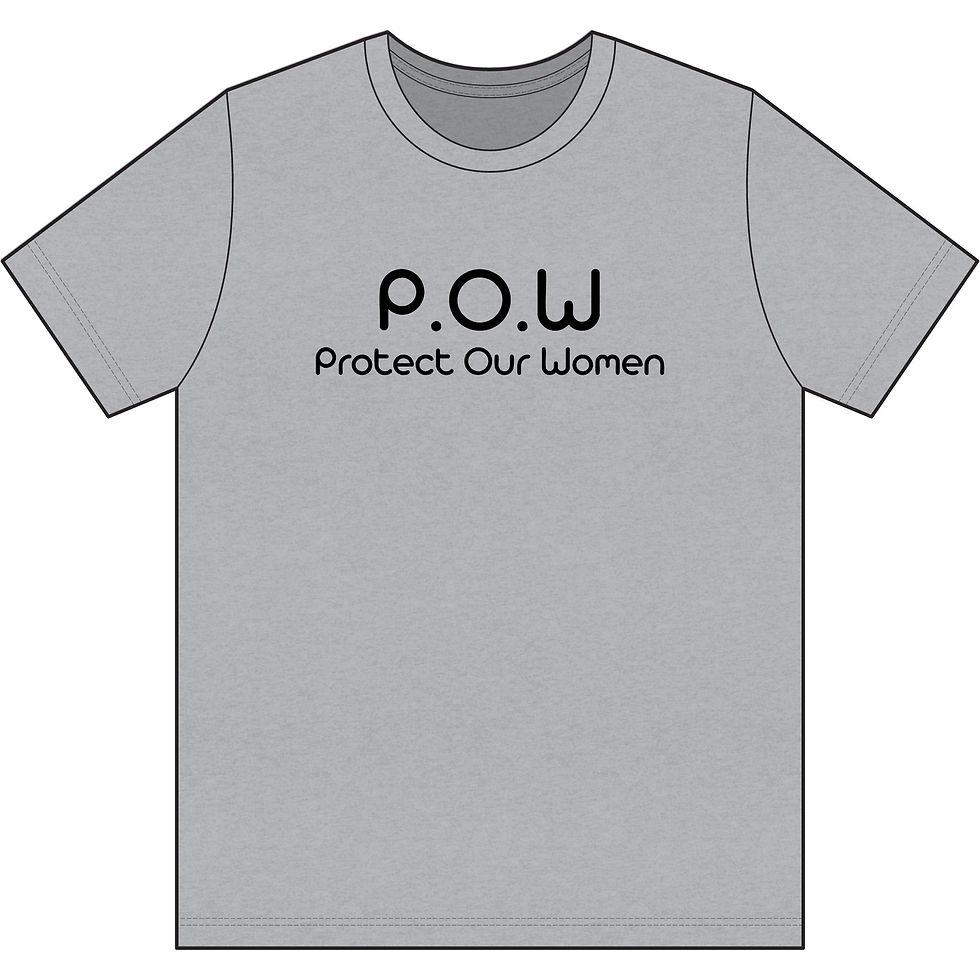Thumbnail: Protect Our Women (P.O.W) Men's Moisture-Wicking Fitness Tee