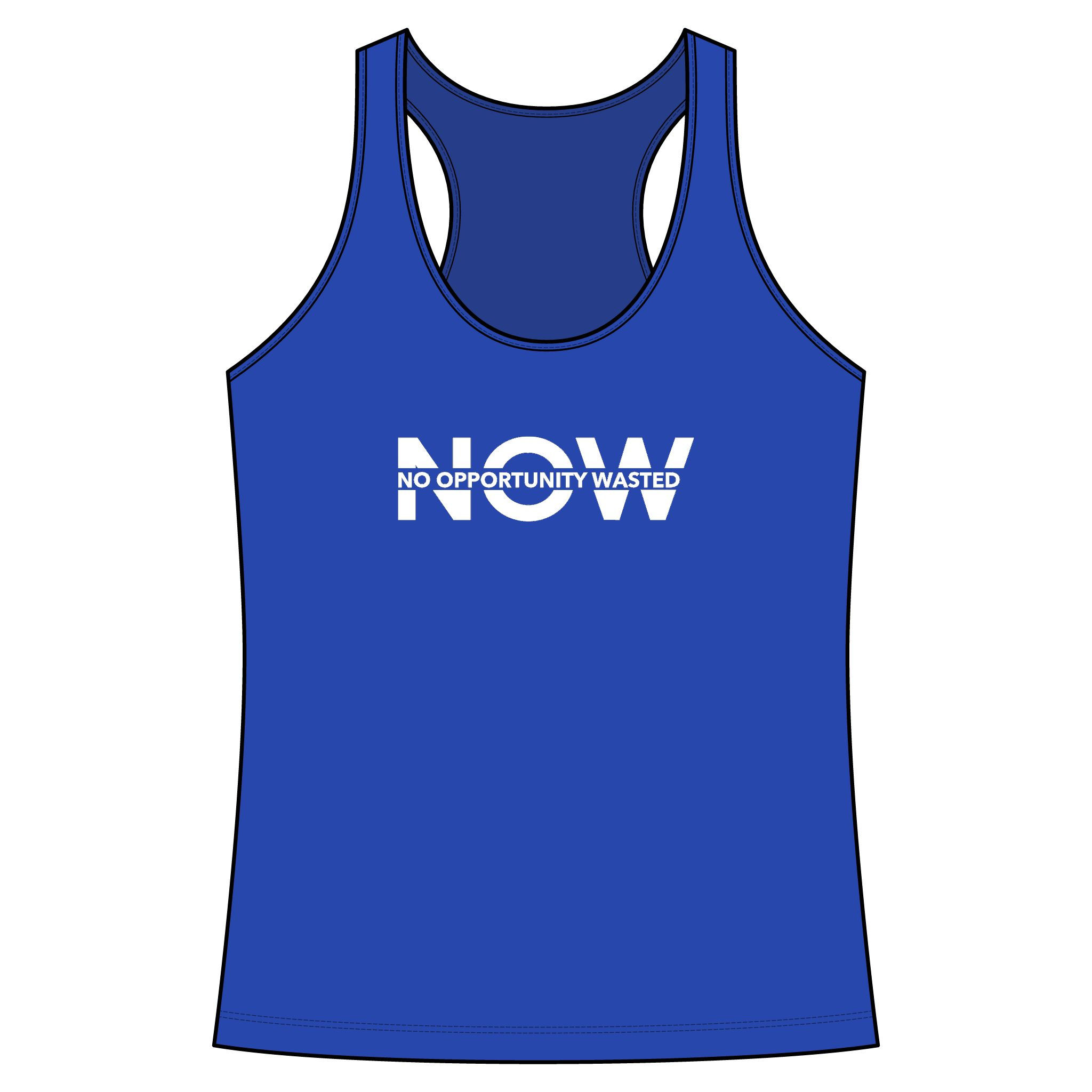 NOW Racerback Tank