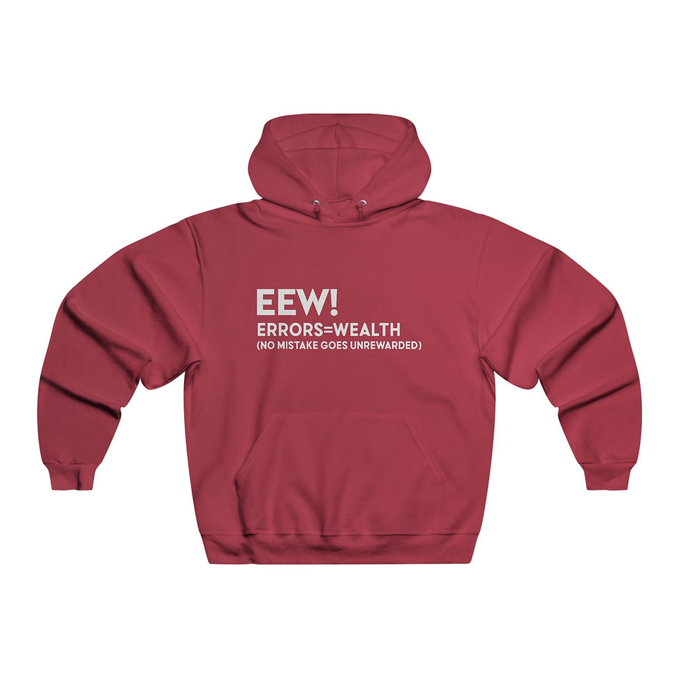 Thumbnail: EEW! Errors=Wealth Men's Hoodie