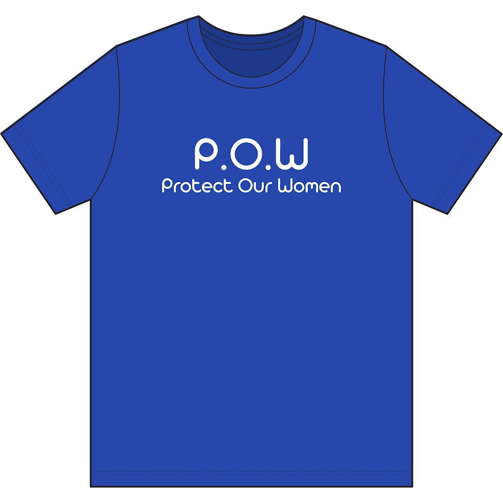 Thumbnail: Protect Our Women (P.O.W) Men's Moisture-Wicking Fitness Tee