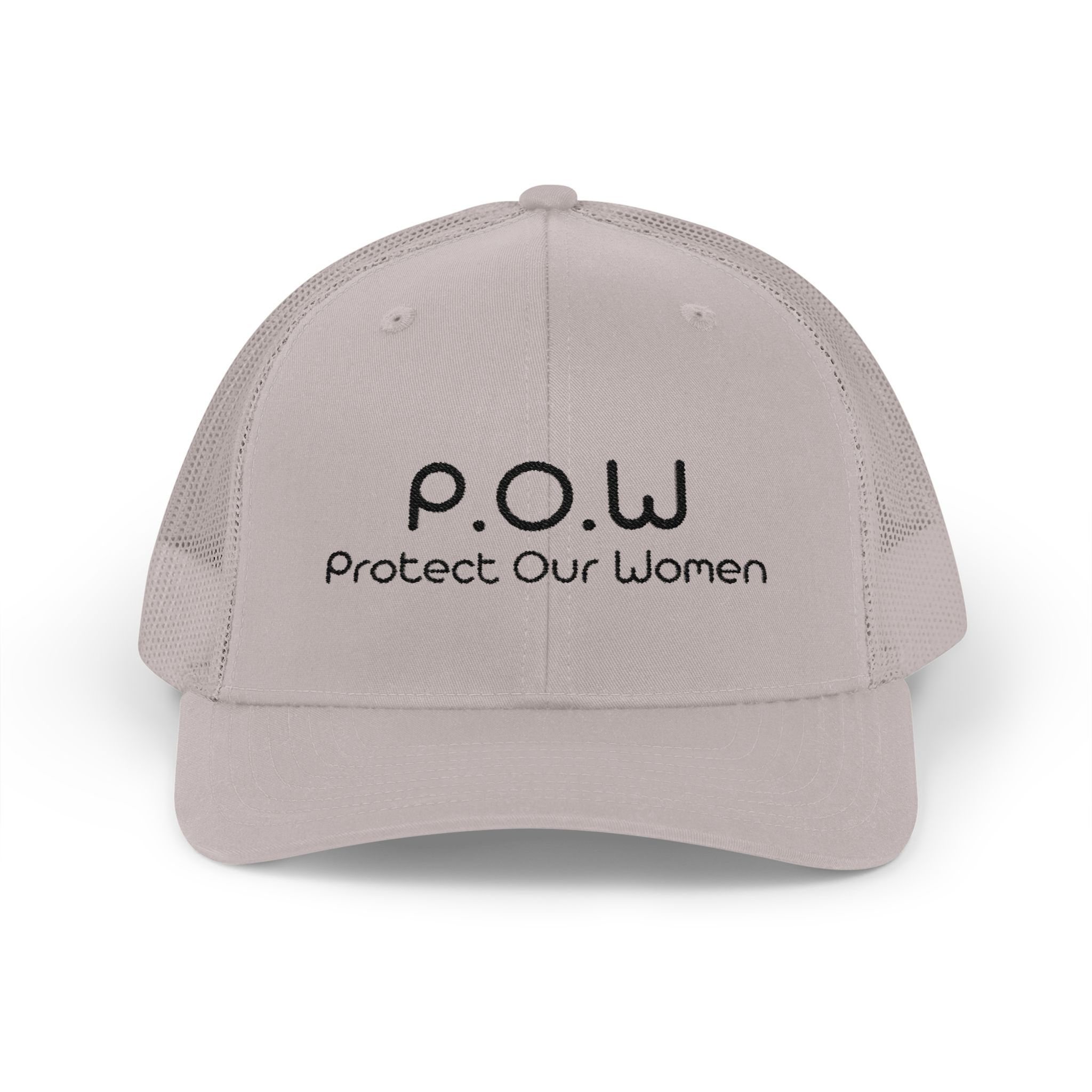 P.O.W Trucker Hat (BLK)
