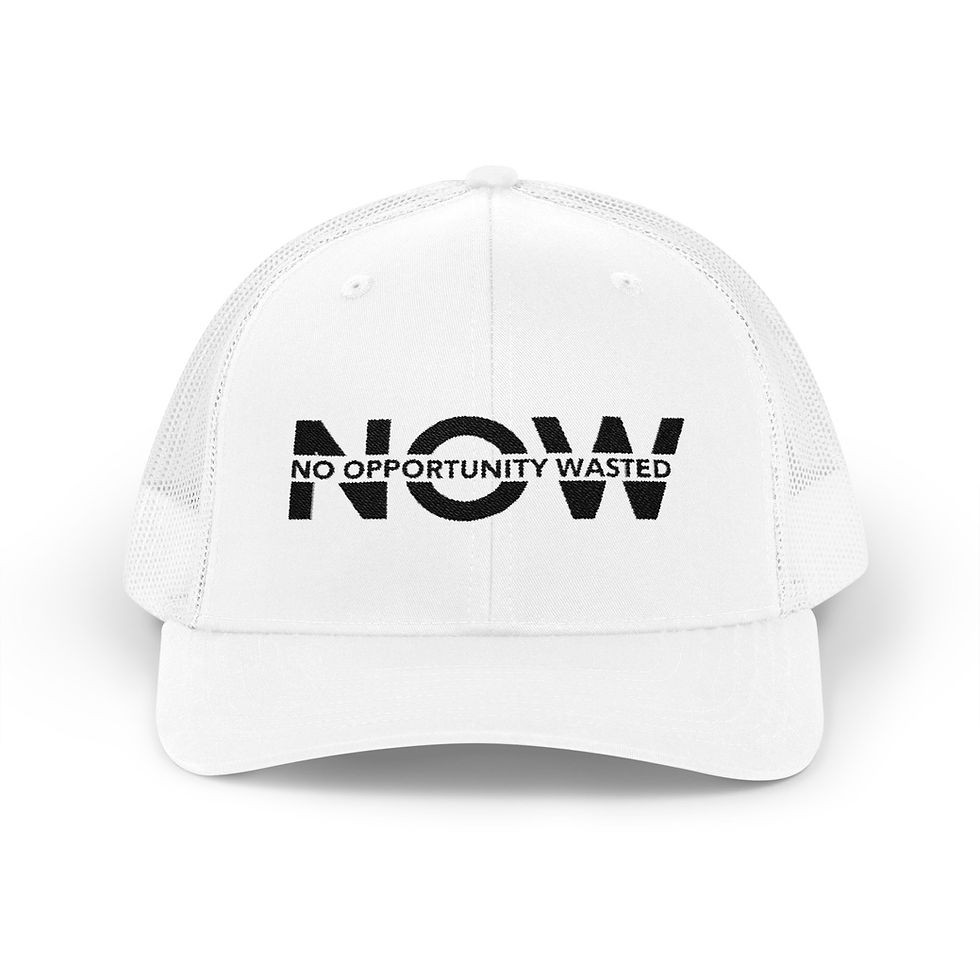 Thumbnail: LION POWA (Proud Optimist With Attitude) Trucker Hat (BLK)