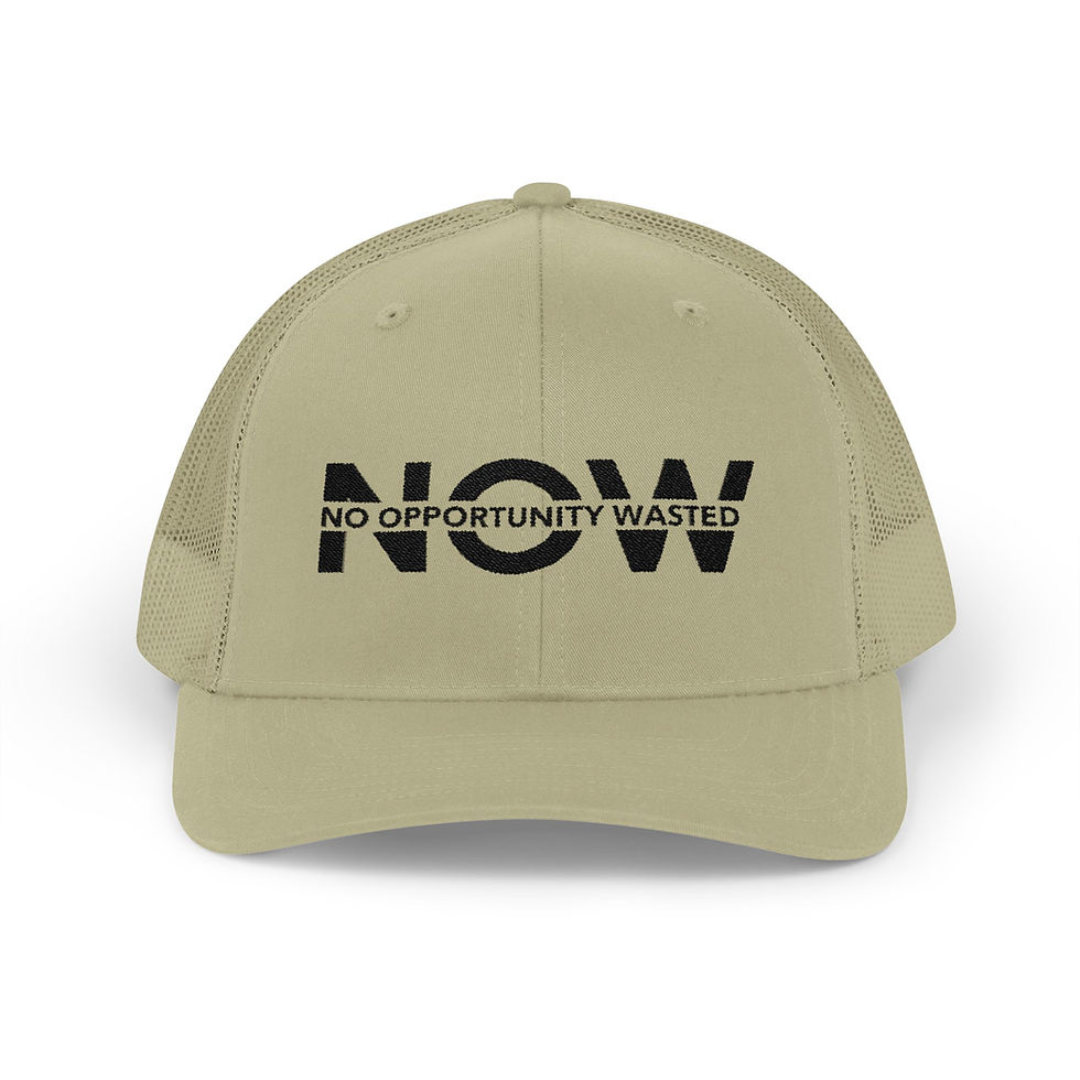 Thumbnail: LION POWA (Proud Optimist With Attitude) Trucker Hat (BLK)