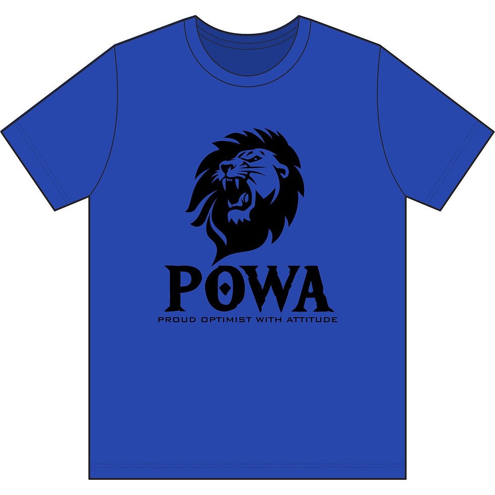 Thumbnail: POWA (Proud Optimist With Attitude) LION T-Shirt