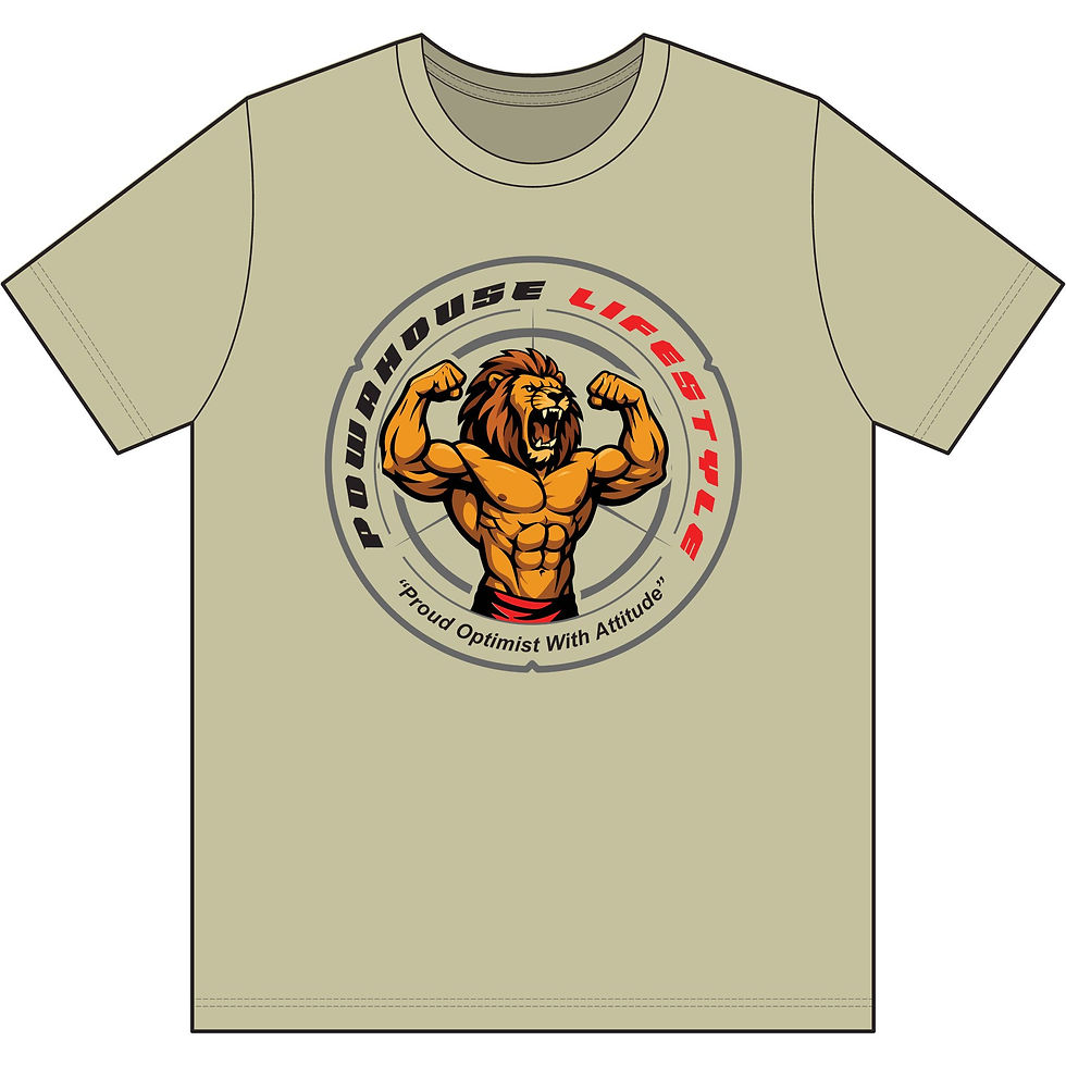 Thumbnail: Powahouse Lifestyle Lion Strong T-Shirt