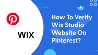 How To Verify Wix Studio Website On Pinterest?