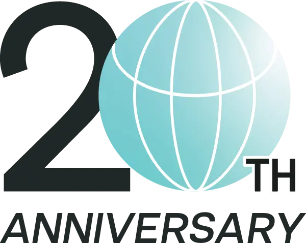 Sumitomo Coporation Global Reseach 20th Anniversary logo