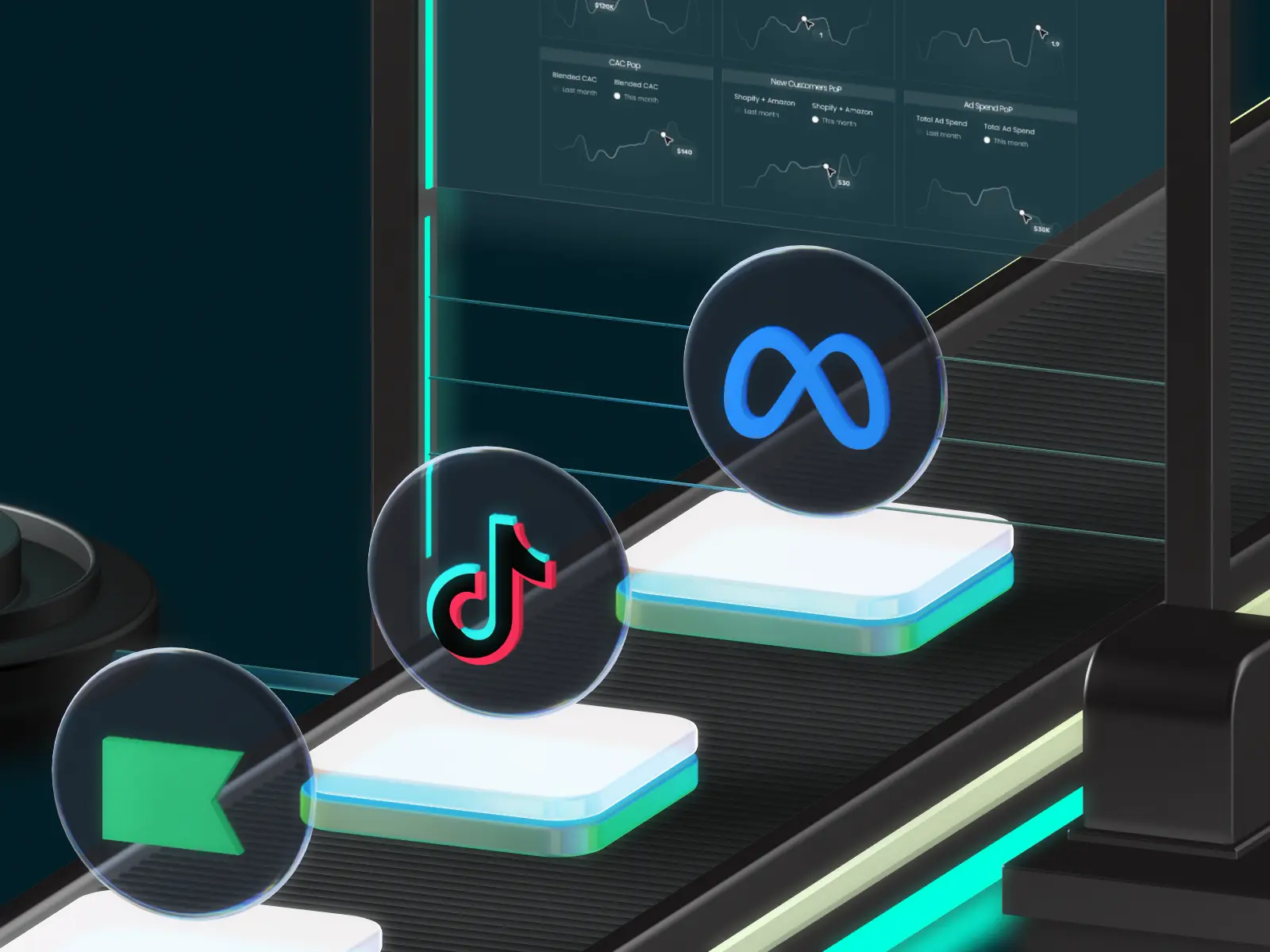 Omnia1 Spline 3D assets for Webiste