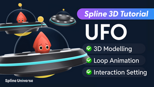 Spline 3D Tutorial: Interactive UFO Published!
