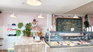 ニュージーランドのアイスクリームショップ・Duck Island(ハミルトン店)